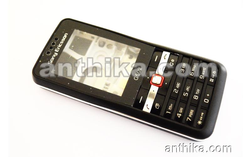 Sony Ericsson G502 Kapak Kasa Tuş High Quality Full Housing Black New