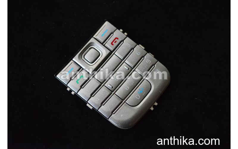 Nokia 6233 Tuş Original Keypad Gray New