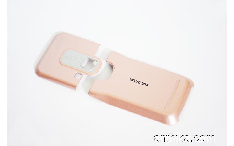 Nokia 6120 Classic Kapak Original Camera Cover Battery Cover Pink New