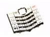 Blackberry 8130 Pearl Tuş Orjinal Kalitesinde Keypad Silver New