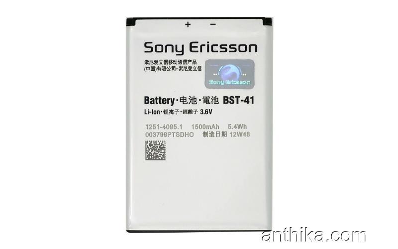 Sony Ericsson Bst-41 Batarya Pil Original X1 X2 X10 Battery New