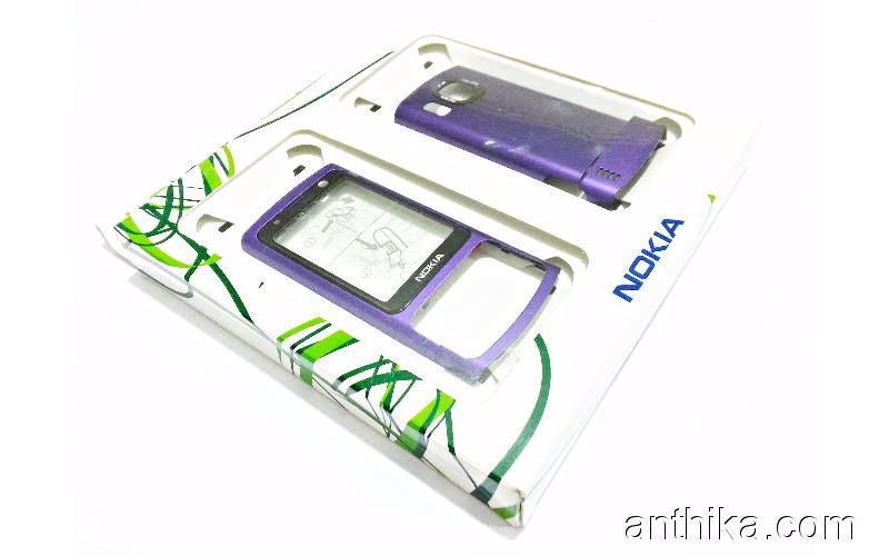 Nokia 6700 Slide Orjinal Kapak Takım-Purple