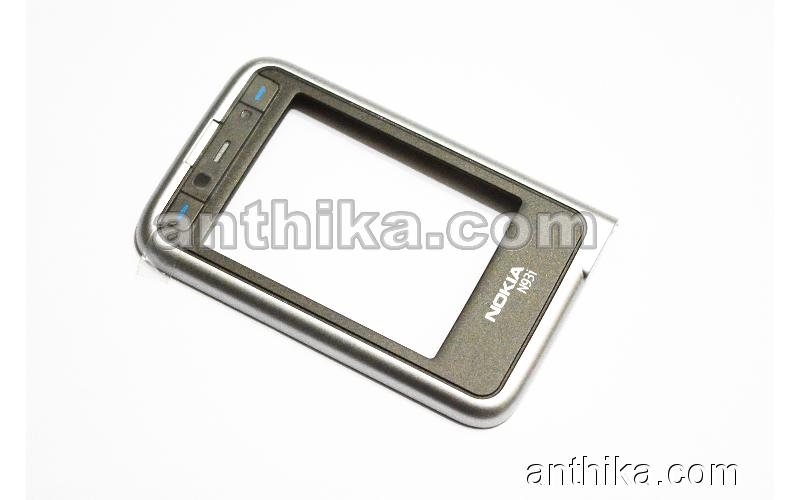 Nokia N93i Kapak Speaker Original Flip A-Cover Assy Silver Grey New