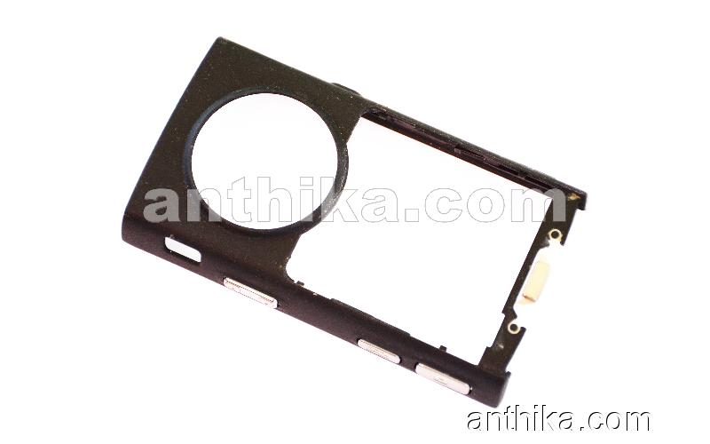 Nokia N95 Kapak Original Middle Cover Black Used