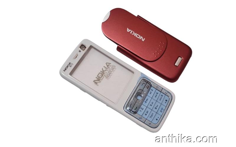 Nokia N73 Kapak Tuş Hig Quality Xpress on Cover Keypad White New