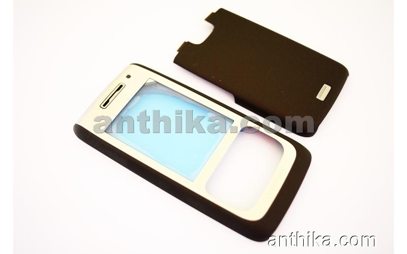 Nokia E65 Kapak Original Front and Battery Cover Brown New