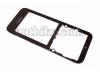 Nokia Asha 220 Kapak Original Front Cover Black Used 02505S3