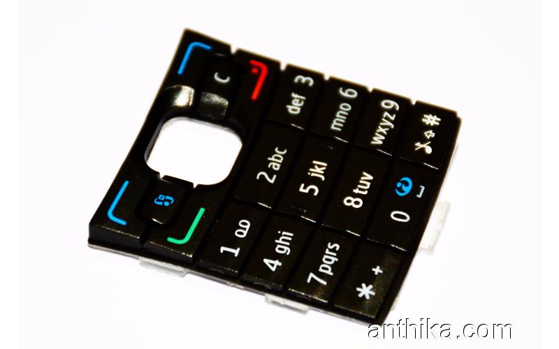 Nokia E50 Tuş Orjinal Kalitesinde Keypad Black New