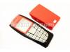 Nokia 6220 Kapak Tuş High Quality Xpress on Cover Black Red New