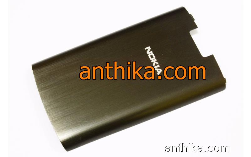 Nokia X3-02 Kapak Original Battery Cover Black Used