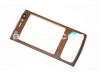 Nokia N95 Kapak Speaker Original Front Cover Earspeaker Brown New