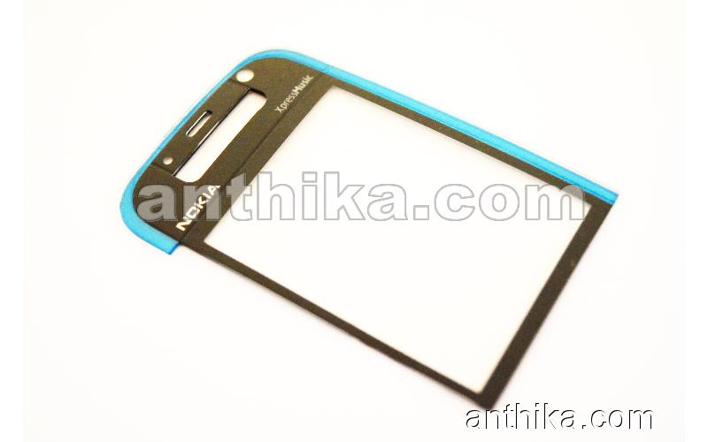 Nokia 5730 Lens Cam Original Lcd Display Glass Blue New