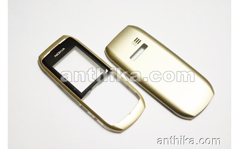 Nokia 1800 Kapak Takım Original Xpress on Cover Gold New