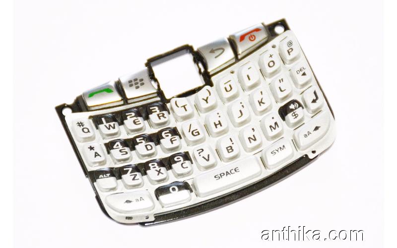 Blackberry 8300 8310 8320 8330 Curve Tuş Orjinal Kalitesinde Keypad Silver