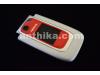 Nokia 6131 Kapak Original Front Cover Silver Red New 0268878