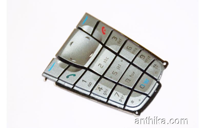 Nokia 6220 Tuş Orjinal Kalitesinde Keypad Gray