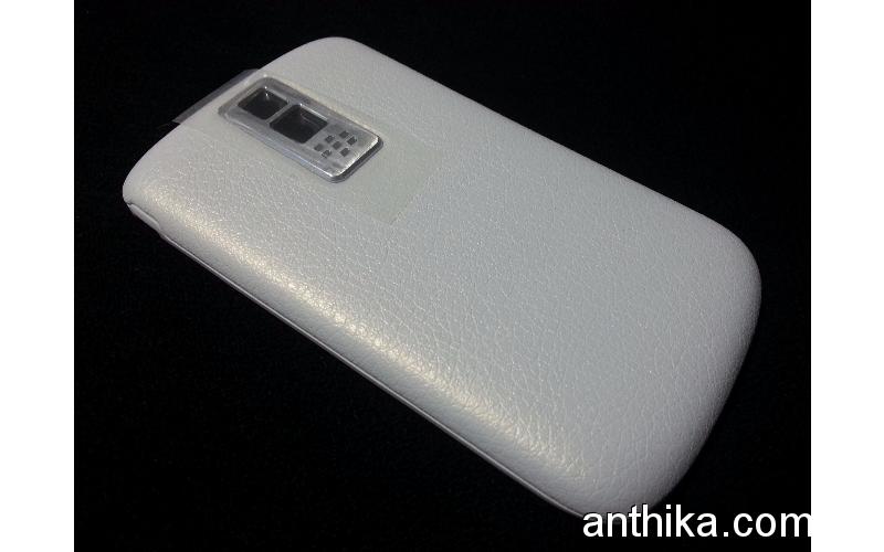 Blackberry 9000 Bold Kapak KVK Depodan Orjinal Battery Cover White