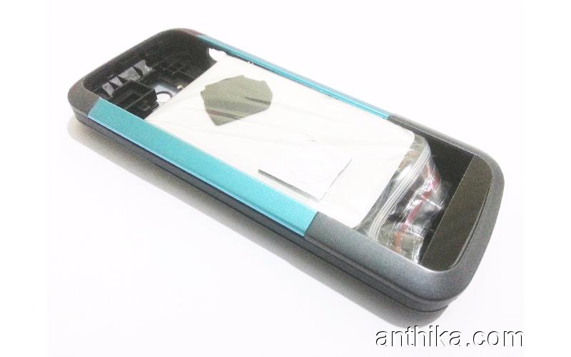 Nokia 5000 Kapak Kasa Orjinal Kalitesinde Black Blue