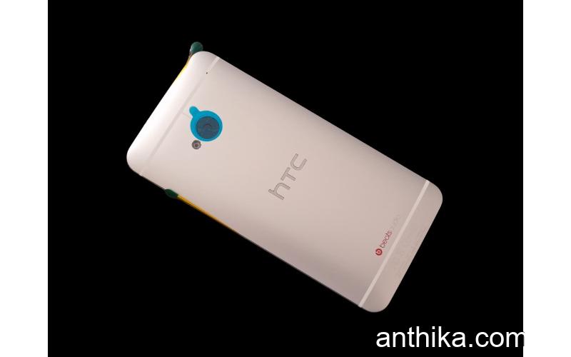 HTC One M7 Full Kasa Arka Kapak Original Housing Silver New