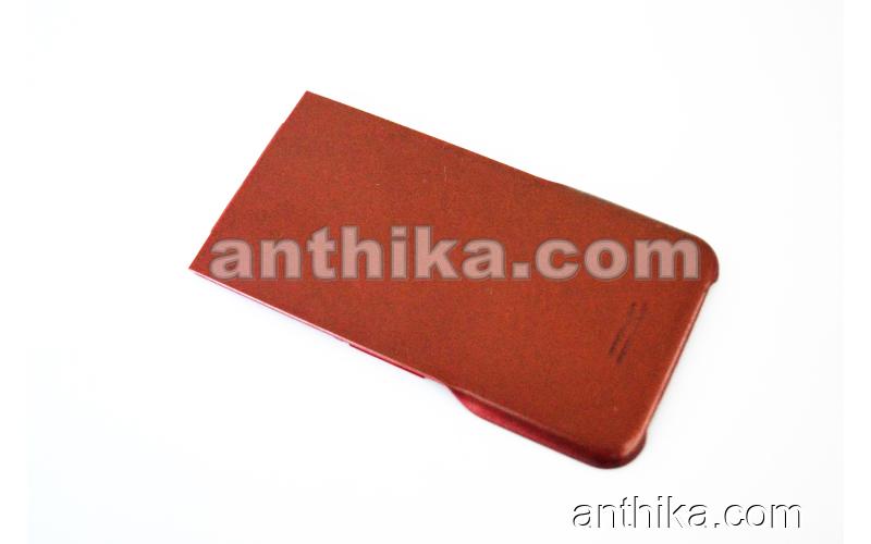 Nokia 3230 Kapak Original Battery Cover Red Used