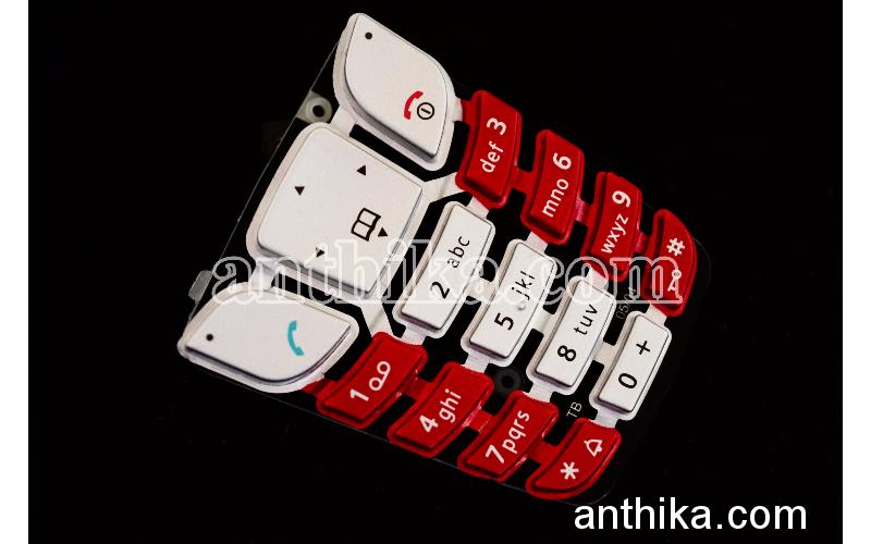 Siemens A65 A70 Tuş Original Keypad Red New