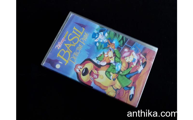 Vintage Disney Basil Detective Prive Vhs Kaset Çizgi Film