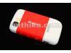 Nokia 5200 5300 Kapak Original Battery Cover Red White New