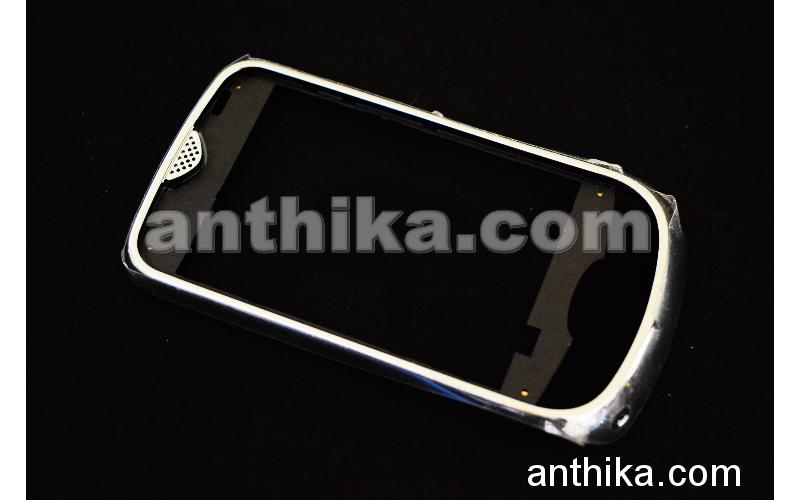 Samsung S3370 Kapak Original Front Cover Silver New KVK Depodan