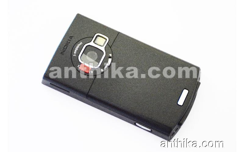 Nokia N80 Kasa Kapak Original Middle Cover Battery Cover Black New