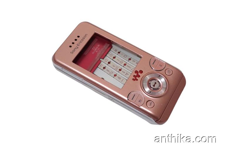 Sony Ericsson w580 w580i Kapak Kasa Tuş Full Housing Pink New