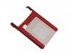 Nokia N76 Kapak Lens Original A-Cover Assy Glass Window Red New