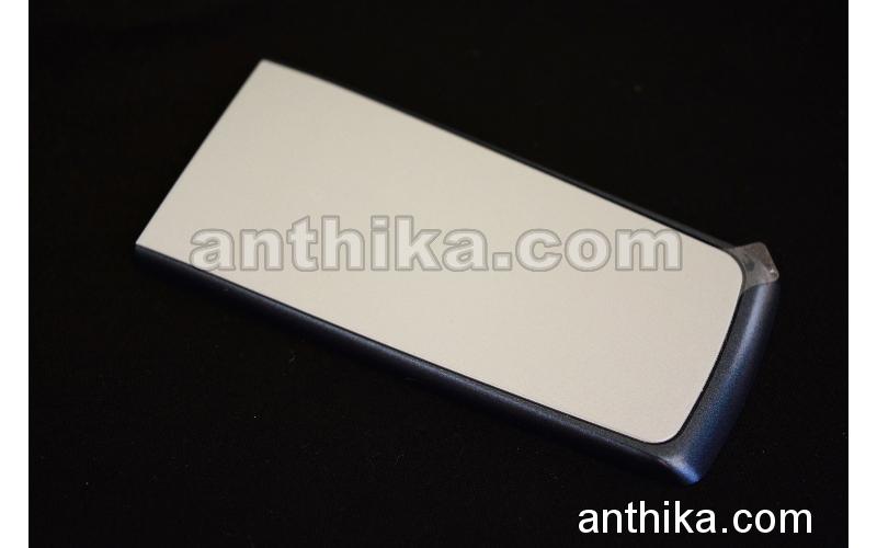 Nokia 3610 Fold Kapak Original Battery Cover Black Silver New