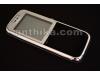 Nokia 6233 Kapak Original Front Cover Lens Silver New 0256556