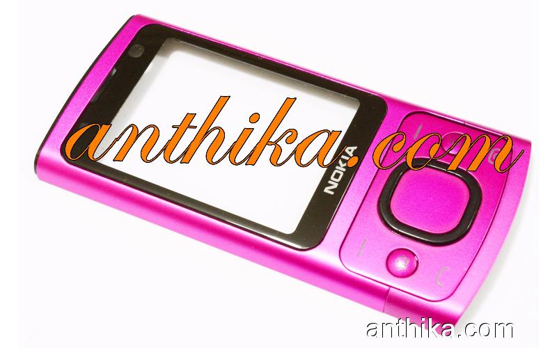 Nokia 6700 Slide Kapak Tuş Orjinal Front Cover Pink Used