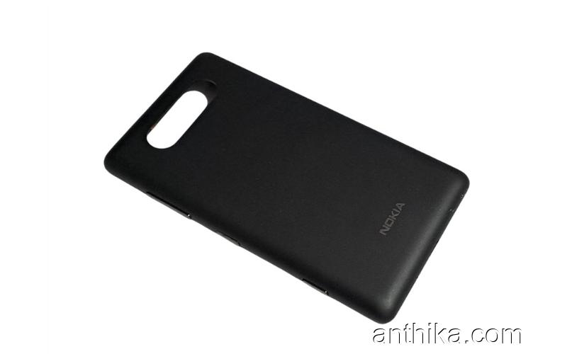 Nokia Lumia 820 Kapak Anten Original Battery Cover Antenna Black New