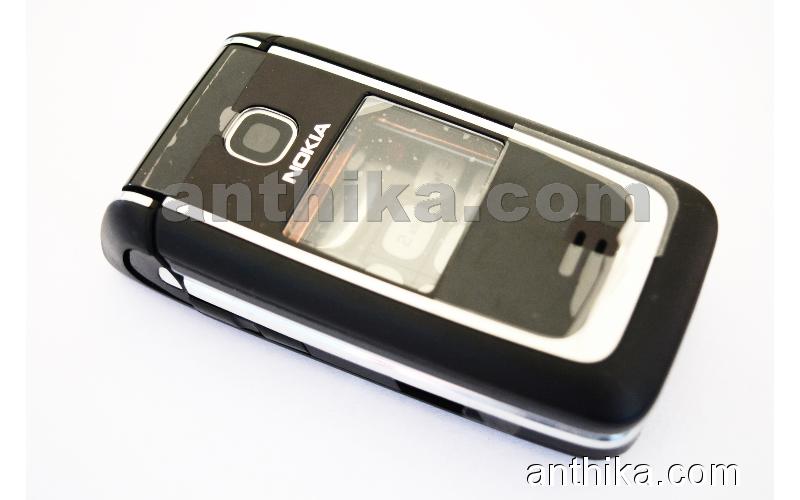 Nokia 6125 Kapak Kasa Tuş Original Full Housing Black New