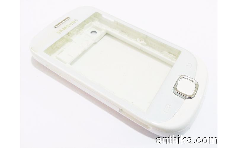 Samsung S5670 Galaxy Fit Kapak Kasa A++Kalite Housing White