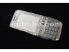 Nokia E55 Kapak Kasa Tuş High Quality Full Housing Silver New