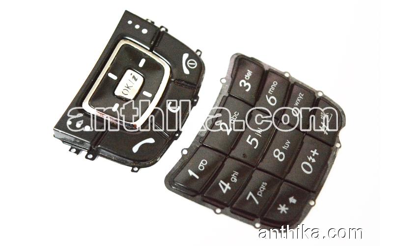 Samsung D600 Tuş Takım Original Keypad Black Used