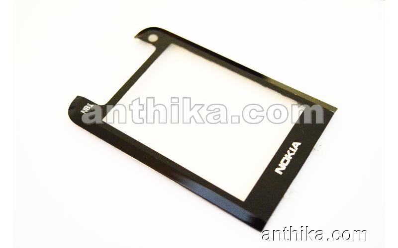 Nokia N81 Lens Cam Original Lcd Display Glass Black Used