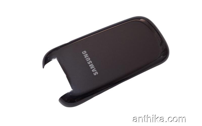 Samsung E1272 Kapak Original Front Cover Black New