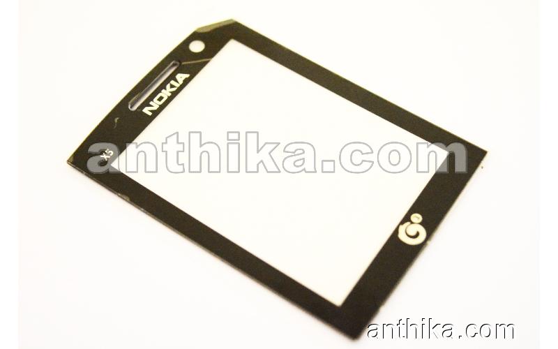 Nokia X5 Lens Cam Original Lcd Display Glass Black New