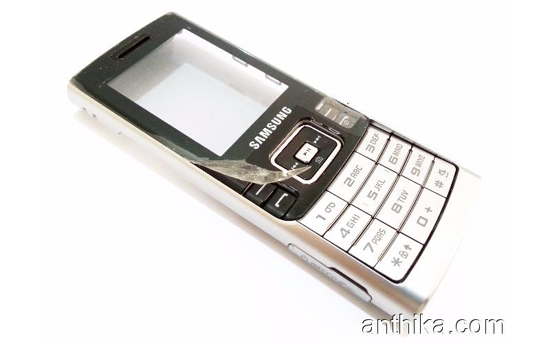 Samsung M200 Kapak Tuş Orjinal Cover Keypad Silver