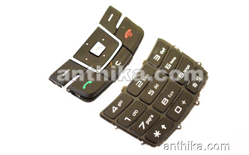 Samsung D880 D888 Tuş Takım High Quality Keypad Black New