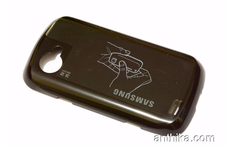 Samsung S5600 Kapak Orjinal Battery Cover Black