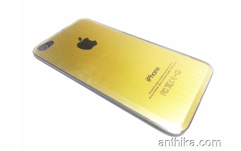 Apple Iphone 4 4s Kapak Orjinal Kalitesinde Battery Cover Gold