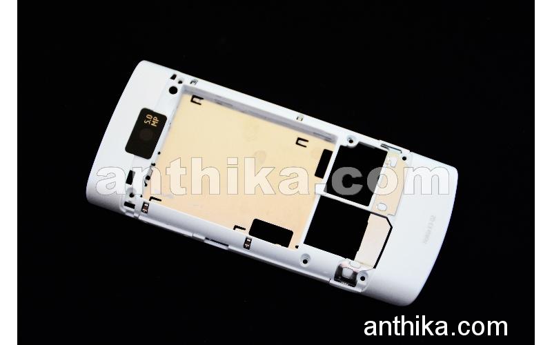 Nokia X3-02 Kasa Original Back Cover Middle Cover White Used 0257460