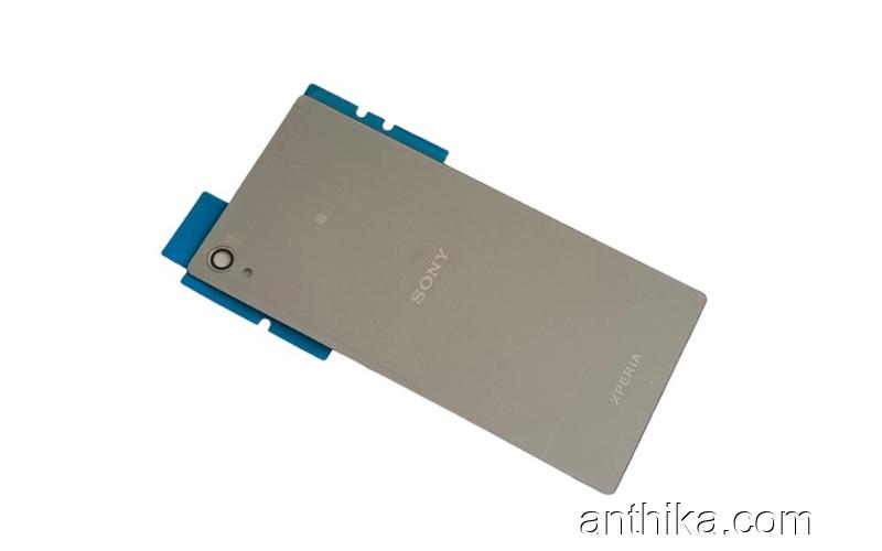 Sony Xperia Z5 Kapak Xperia Z5 Premium Arka Kapak Battery Cover Gray