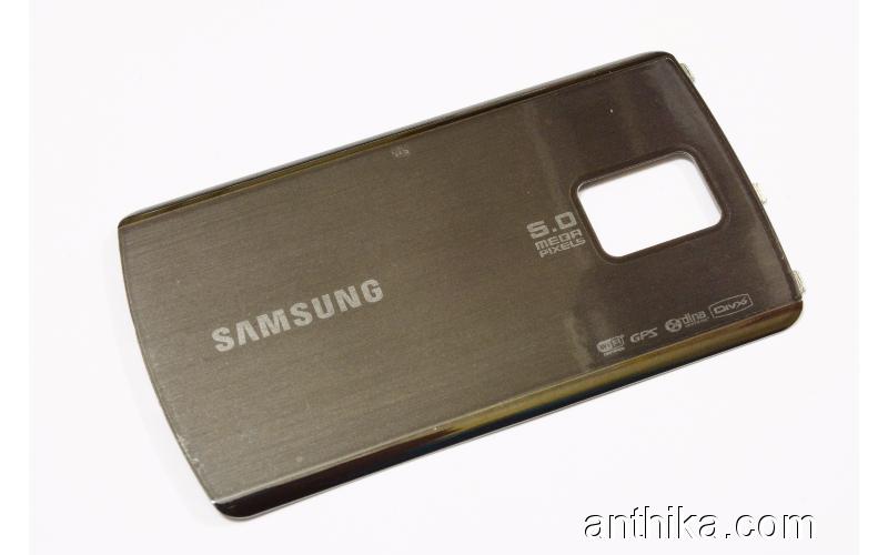 Samsung i7110 Kapak Orjinal Battery Cover Dark Gray