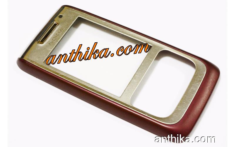 Nokia E65 Kapak Original Front Cover Plum Used 0250957